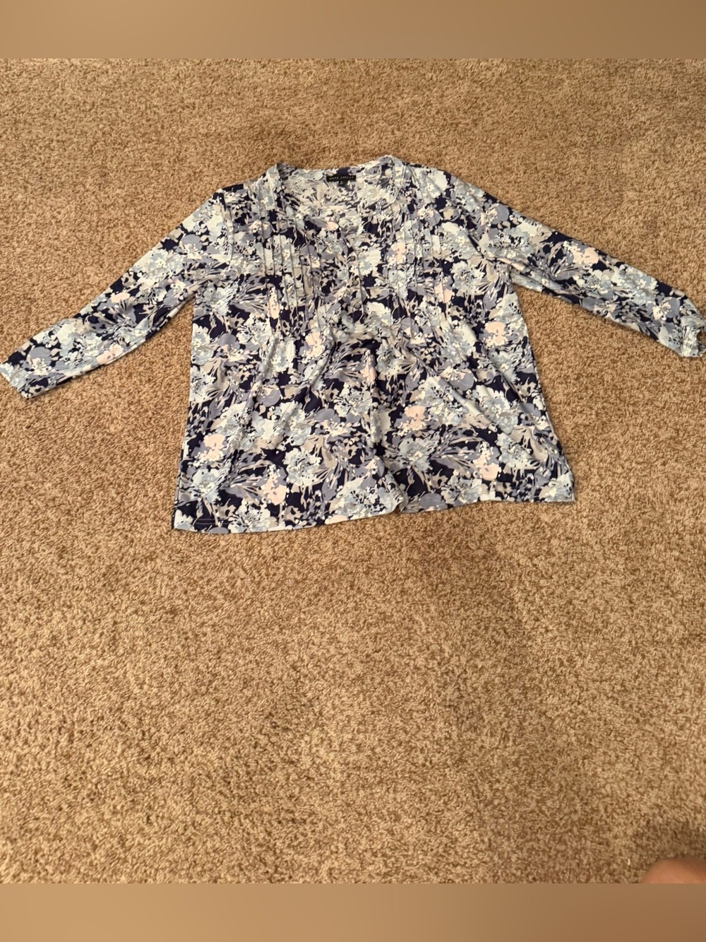 Napa Valley Floral Blouse